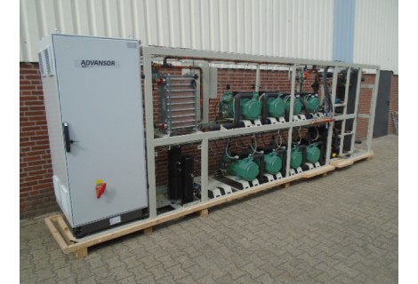 Advansor CO2 koel/vries install 105/90 kw